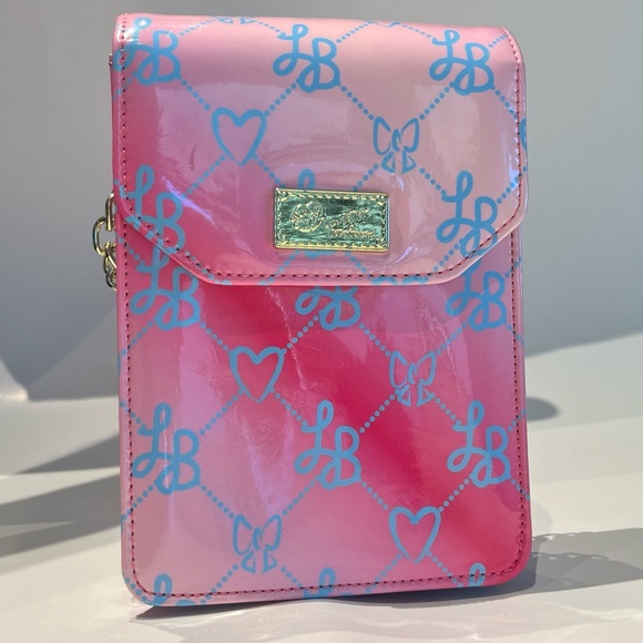 Luv Betsey by Betsey Johnson Pink Ombré Crossbody Purse - Picture 1 of 9